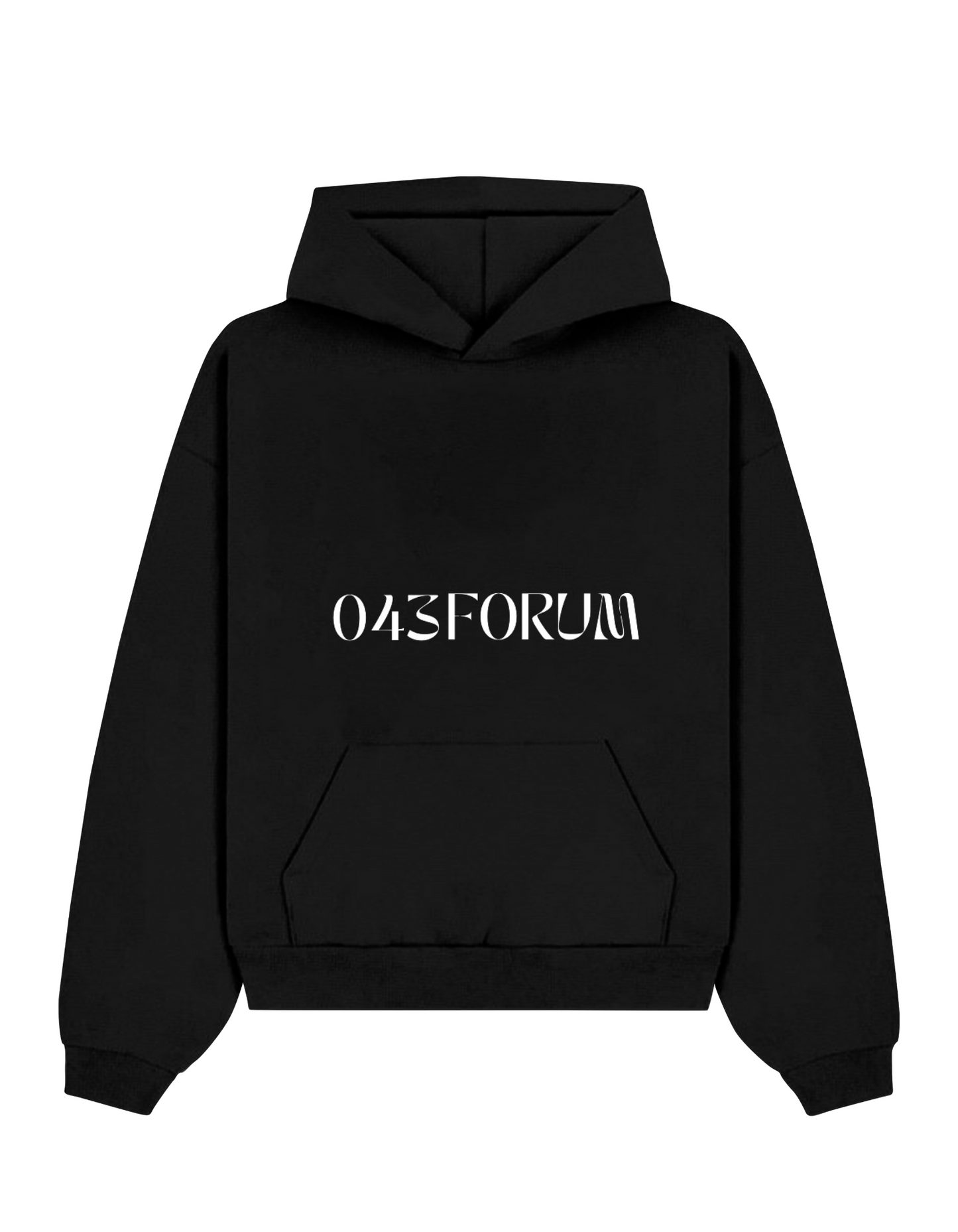 Piano Black Hoodie